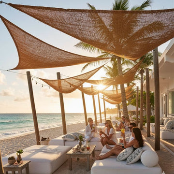 Kokos schaduwdoek driehoek– 4shine