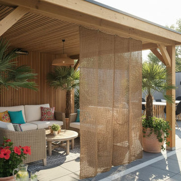 Kokos Außenvorhang 210x100 cm. 