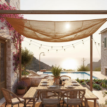 Kokos schaduwdoek Rechthoekig – 4shine